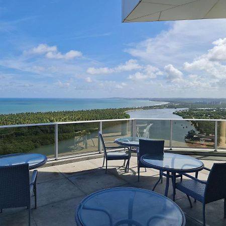 Flat Com Vista Deslumbrante Do Paiva Recife Kültér fotó