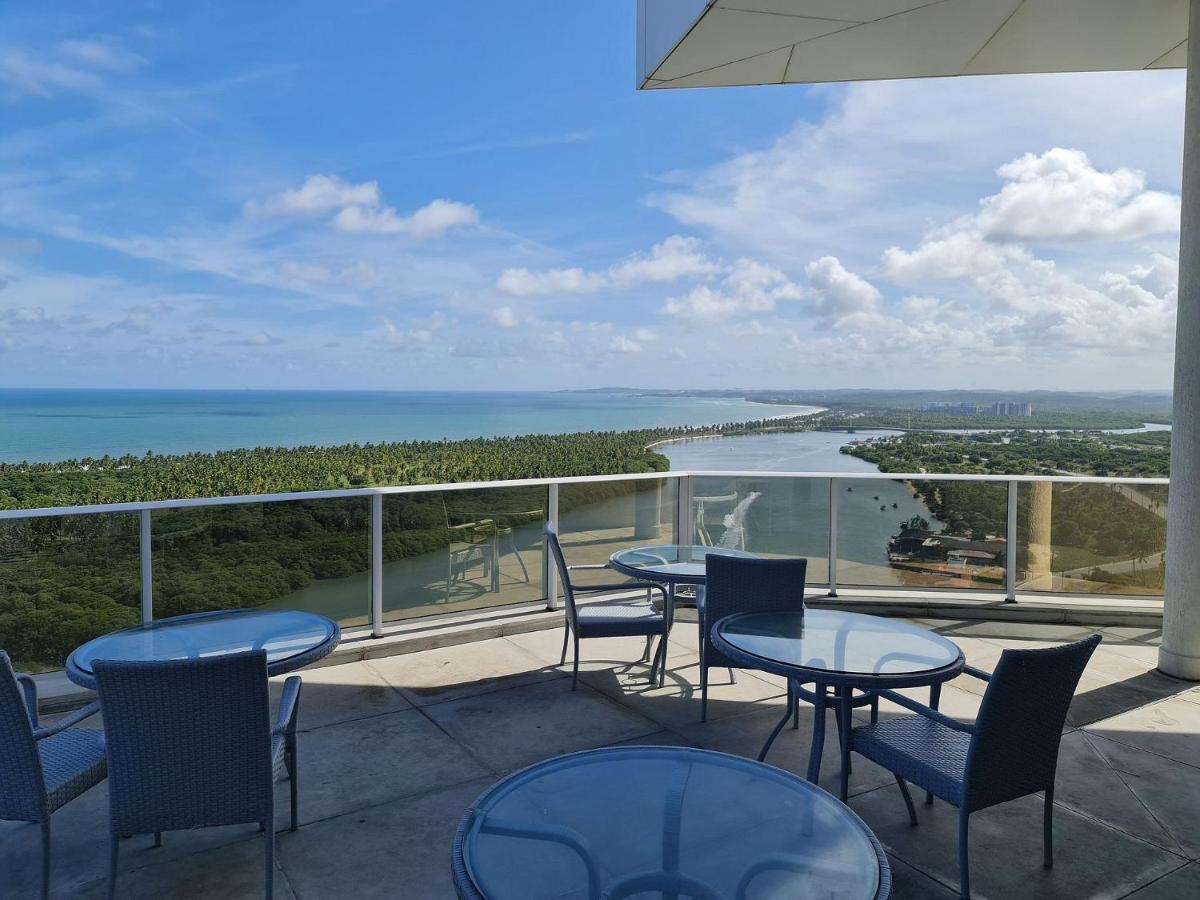 Flat Com Vista Deslumbrante Do Paiva Recife Kültér fotó