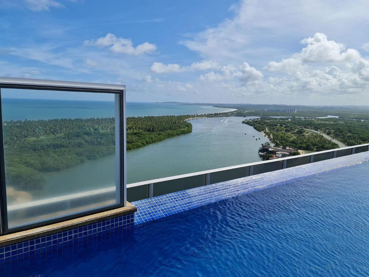Flat Com Vista Deslumbrante Do Paiva Recife Kültér fotó