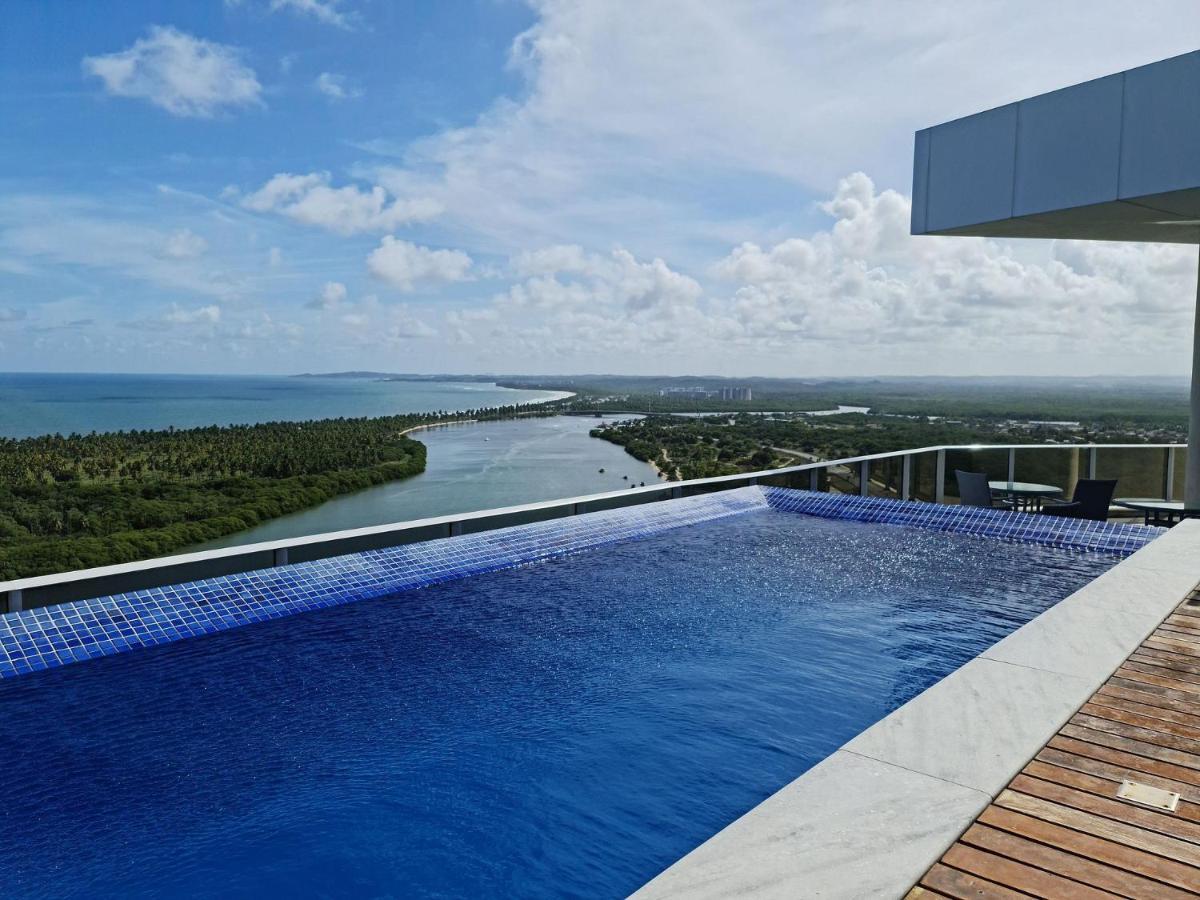 Flat Com Vista Deslumbrante Do Paiva Recife Kültér fotó
