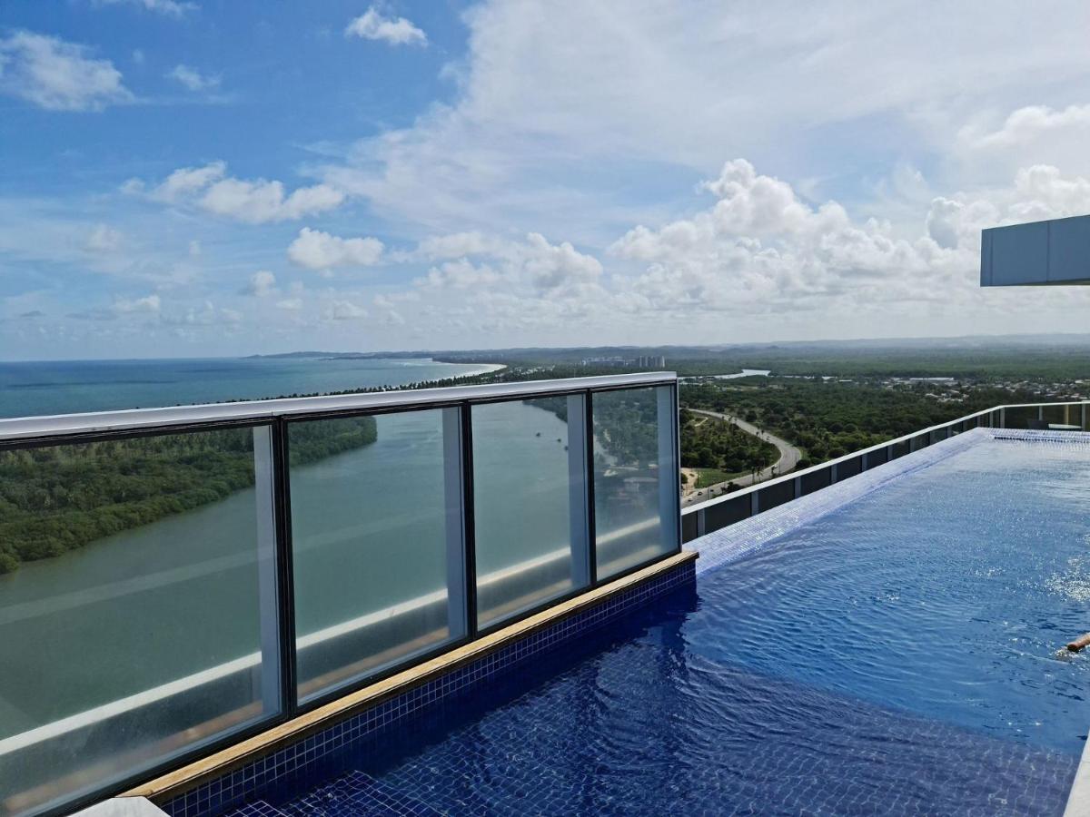 Flat Com Vista Deslumbrante Do Paiva Recife Kültér fotó