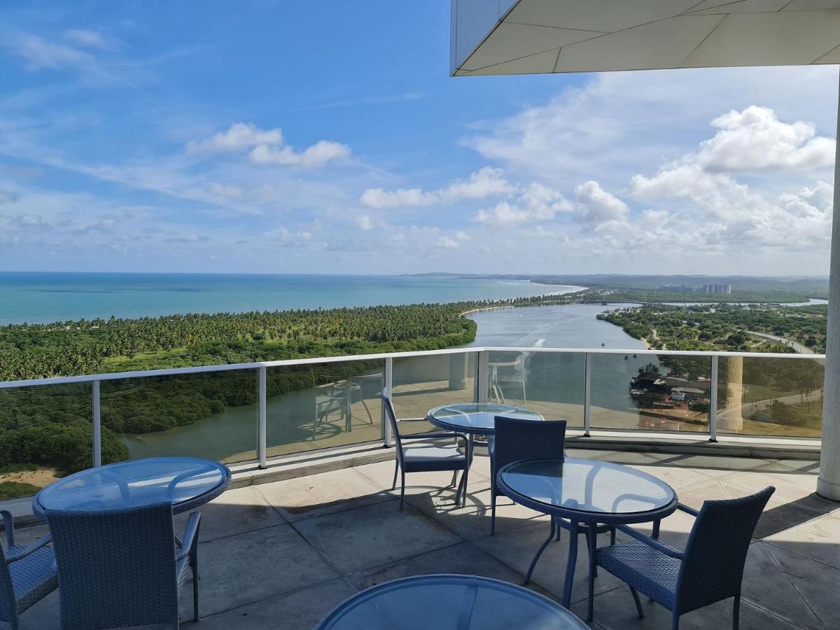 Flat Com Vista Deslumbrante Do Paiva Recife Kültér fotó