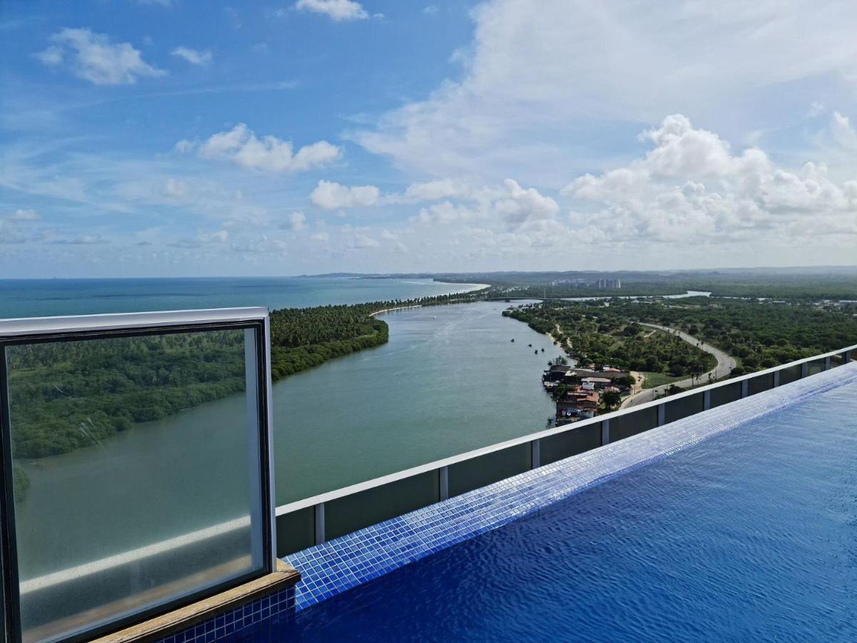 Flat Com Vista Deslumbrante Do Paiva Recife Kültér fotó